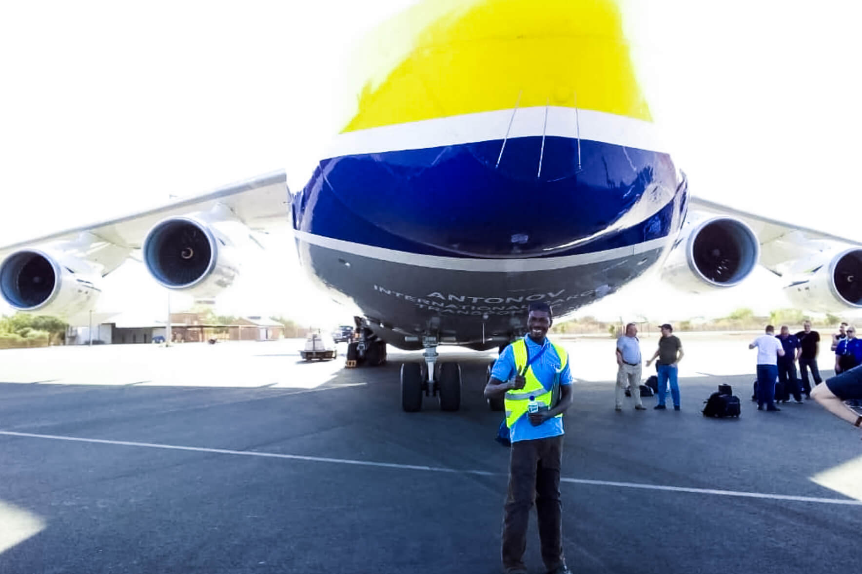 Große Aufgaben benötigen große Flugzeuge wie die Antonov