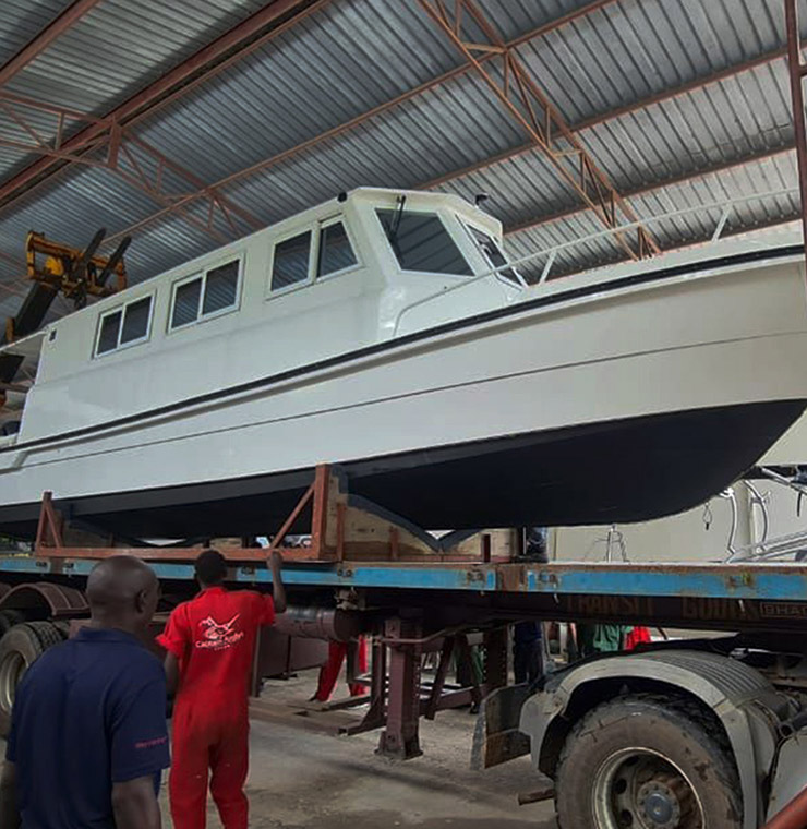 Wenn Schiffe nicht im Wasser fahren